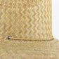 Tropical Imports California Lifeguard Panama Hat Palm Woven 7 56cm