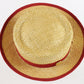 Sonni California Ladies Summer Hat Straw Red 7 1/8 57cm