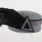 Lancaster Sonni California Ladies Pillbox Hat Grey Wool Felt 7 56cm