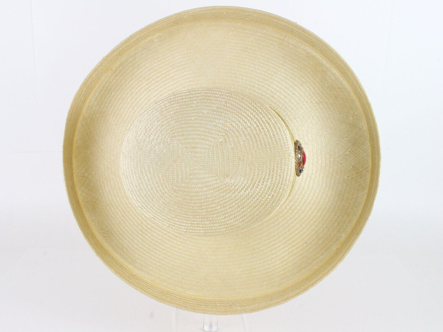 Sonni California Ladies Summer Hat Straw Gold 7 56  CM