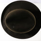 Vintage Royal Biltmore Homburg Black Oak Felt 54 6 3/4 Top Hatters