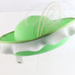 Bellini Fascinator Ladies Hat Lime Green Straw 6 7/8 Fancy Dress Hat