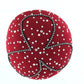 Mr John Classic Excello Ladies Pillbox Hat Red Wool Felt 6 7/8 55cm