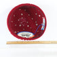 Mr John Classic Excello Ladies Pillbox Hat Red Wool Felt 6 7/8 55cm
