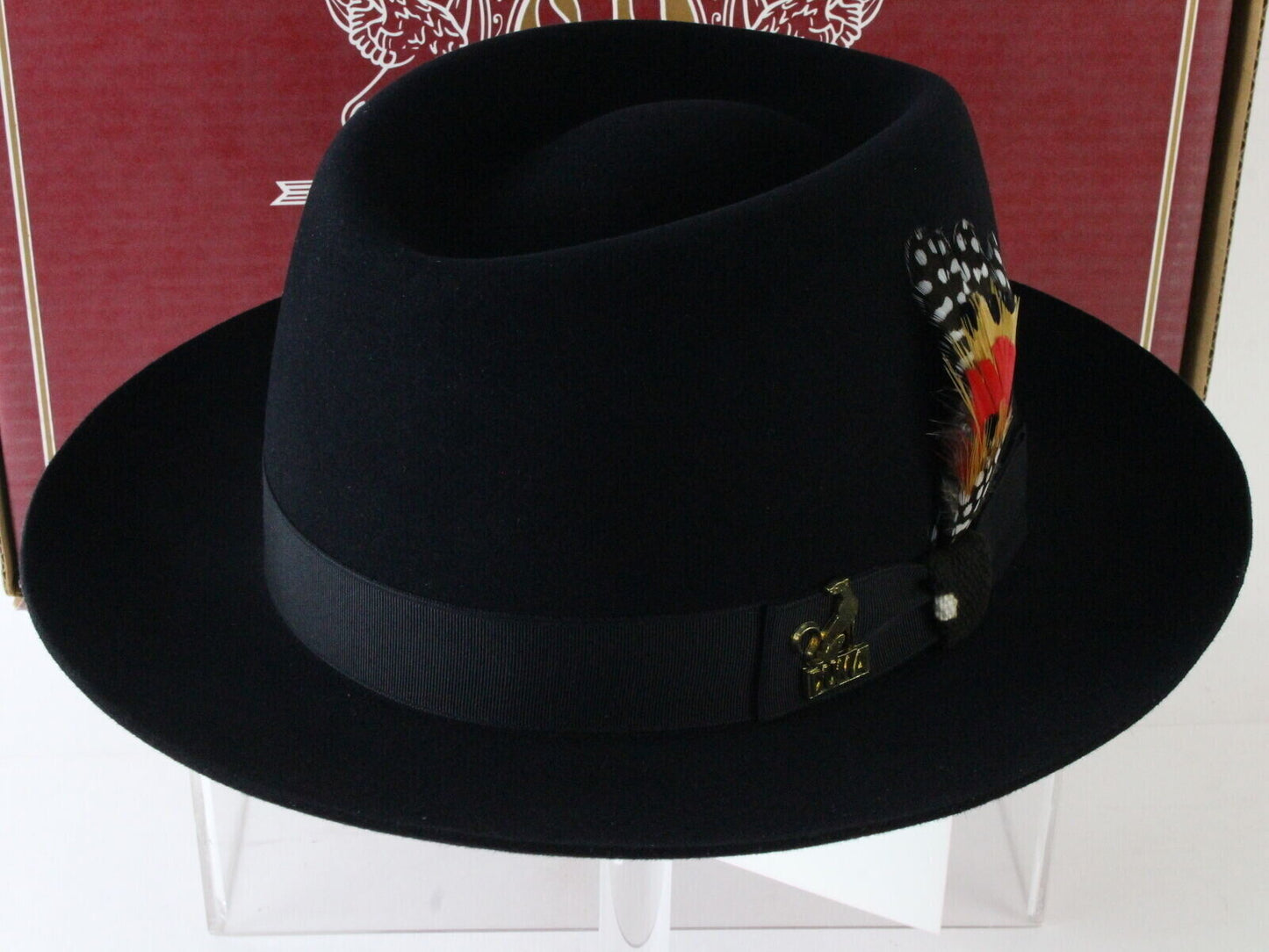 vintage hat, fedora, homburg, biltmore