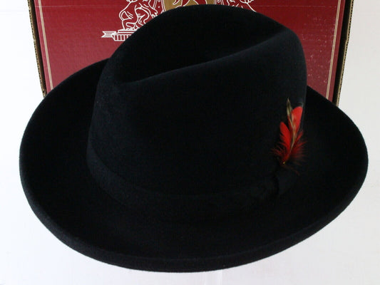 vintage hat, fedora, homburg, biltmore