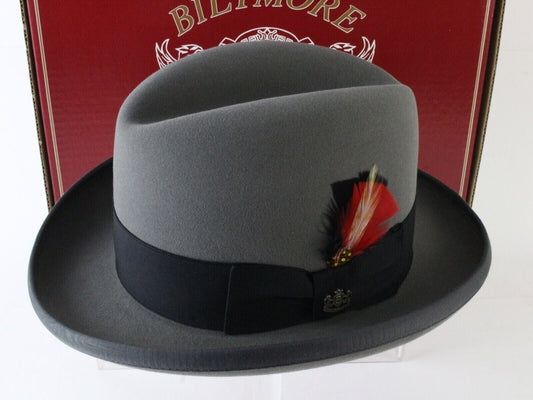 vintage hat, fedora, homburg, biltmore