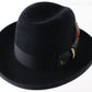 vintage hat, fedora, homburg, biltmore