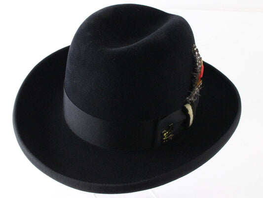 vintage hat, fedora, homburg, biltmore