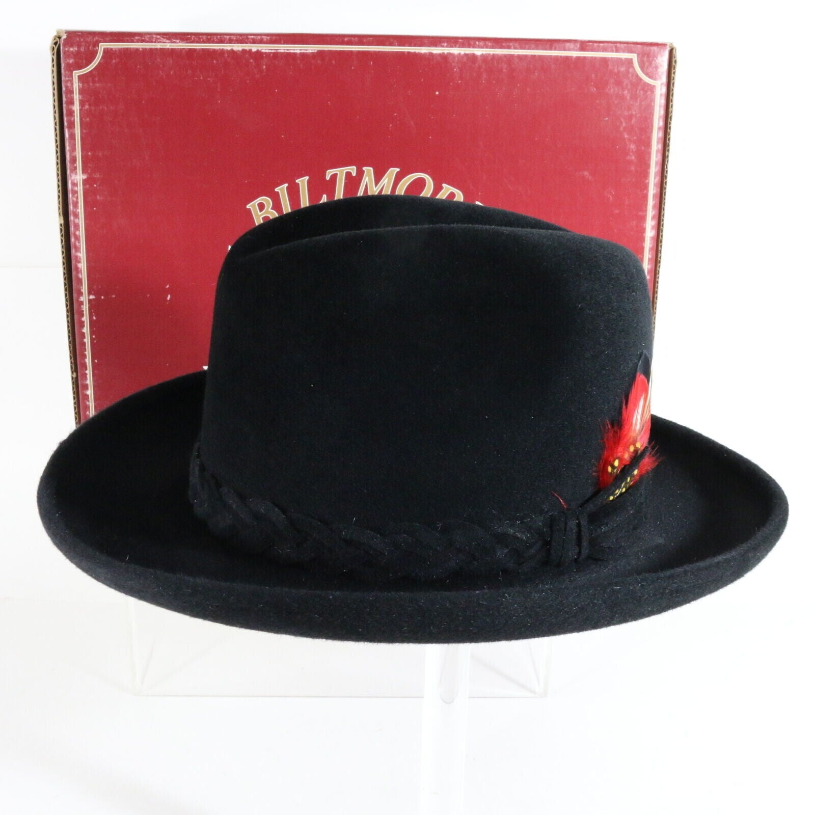 vintage hat, fedora, homburg, biltmore