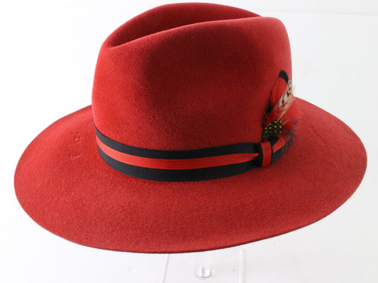 vintage hat, fedora, homburg, biltmore