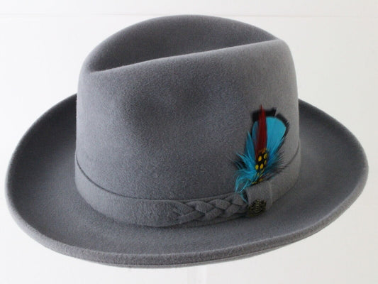 vintage hat, fedora, homburg, biltmore