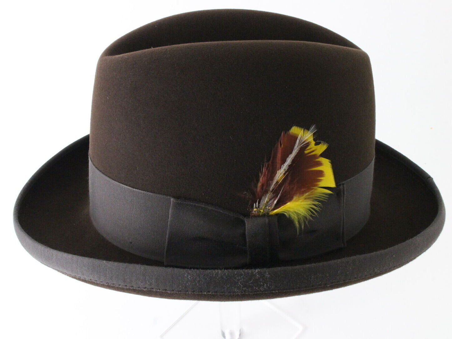 vintage hat, fedora, homburg, biltmore