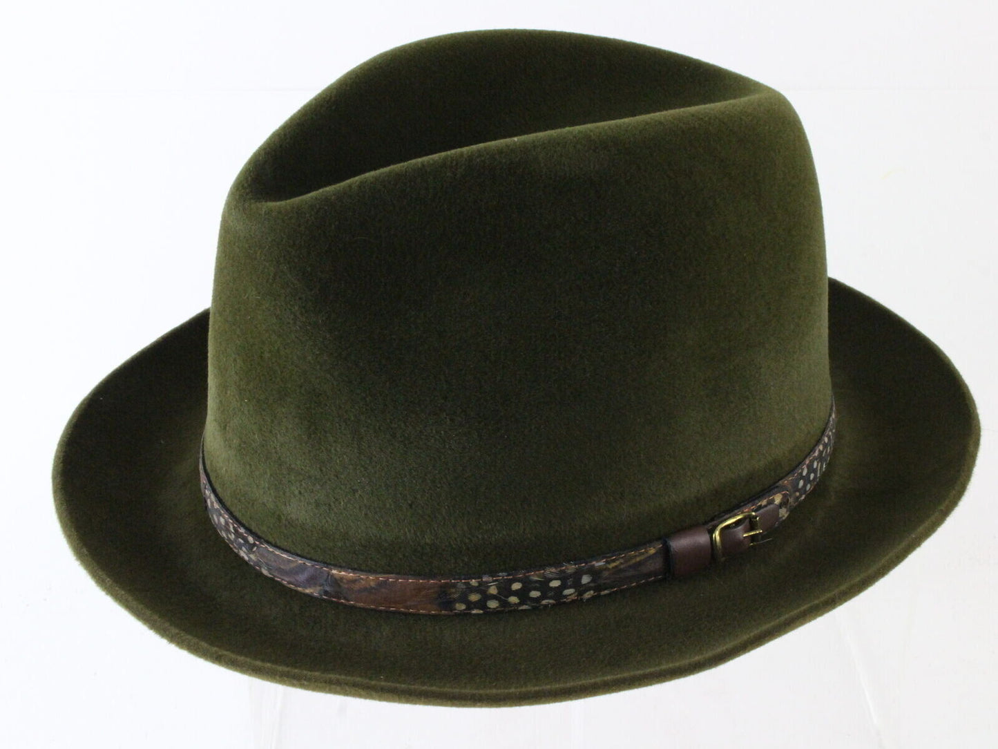 Vintage Cavanagh New York Paddock Green Mens Fedora (7 5/8-1) (7-1)