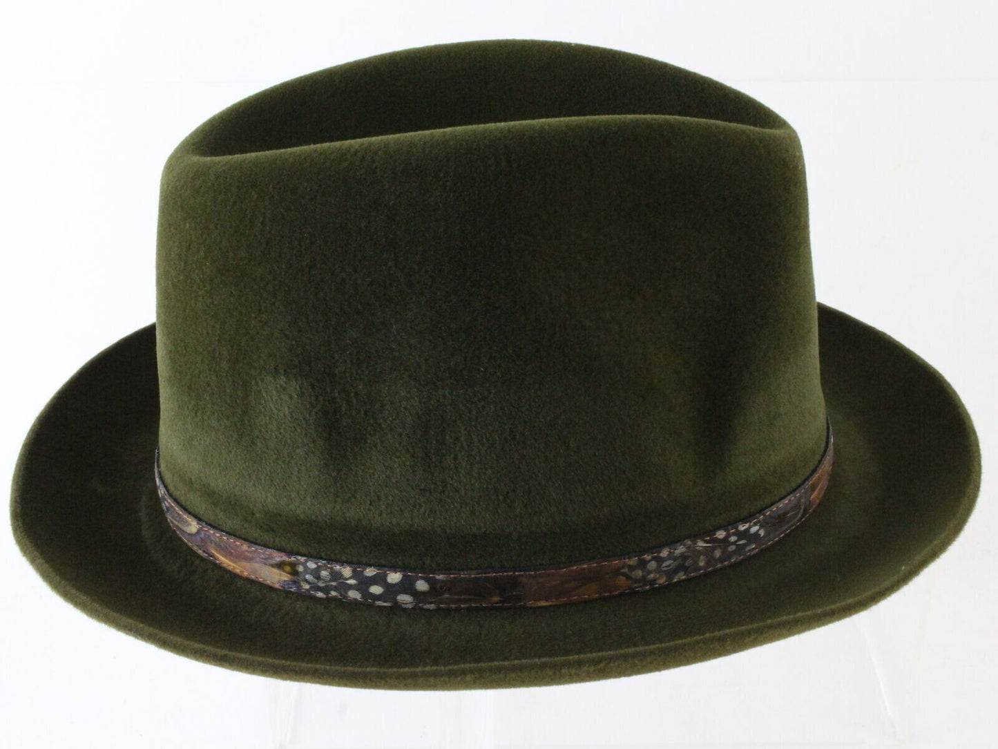 Vintage Cavanagh New York Paddock Green Mens Fedora (7 5/8-1) (7-1)