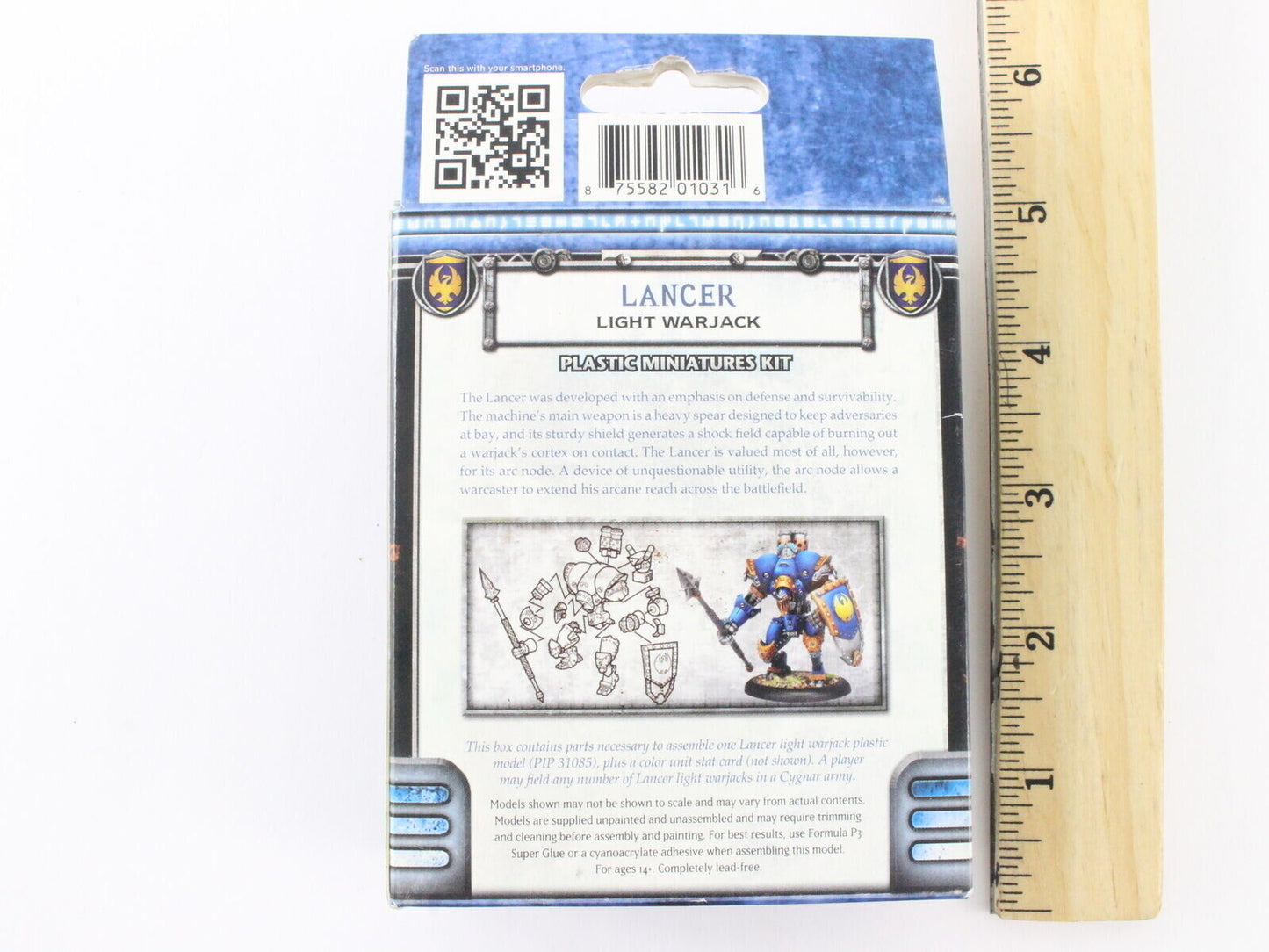 Warmachine Cygnar Lancer Light Warjack PIP31085 Privateer Press