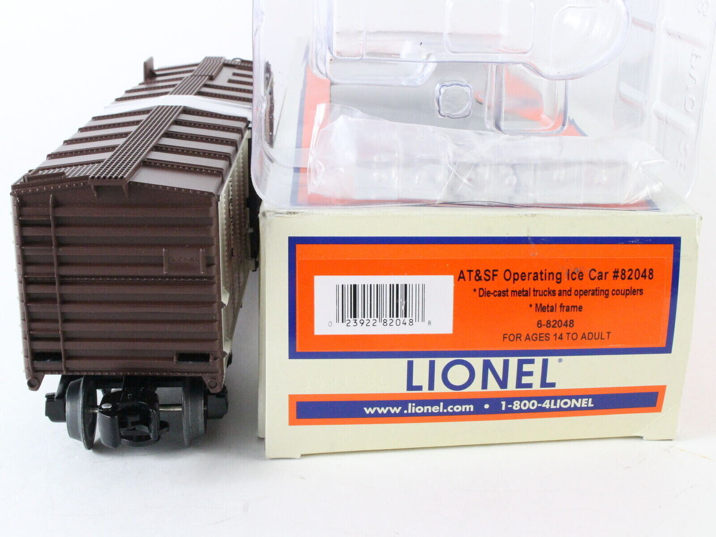 Santa Fe ATSF SFRD 82048 Chief MTC Operating Ice Car Lionel O 6-82048