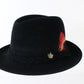 vintage hat, fedora, homburg, biltmore