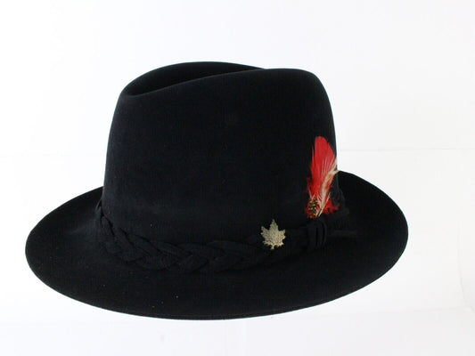 vintage hat, fedora, homburg, biltmore