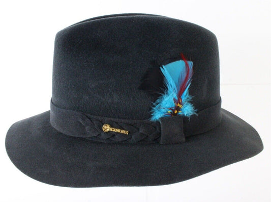 vintage hat, fedora, homburg, biltmore