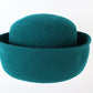Joe Bill Miller Ladies Boutique Green Wool Fall/Winter Felt Hat 7 1/4 58cm
