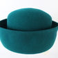 Joe Bill Miller Ladies Boutique Green Wool Fall/Winter Felt Hat 7 1/4 58cm