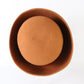 Joe Bill Miller Ladies Wool Felt Rust Orange Sailor Style Hat 7 1/4 58cm