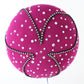 Mr John Classic Excello Pink Wool Felt Ladies Hat W/ Rhinestones 6 3/4 54cm