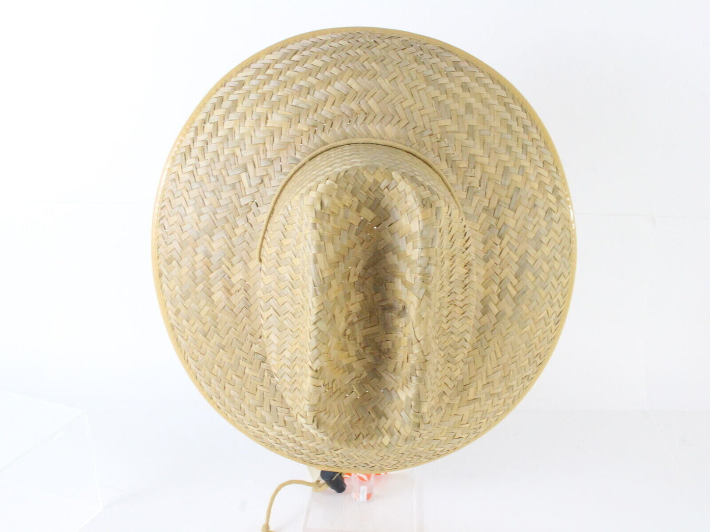 Original Panama Lifeguard Hat Mens or Womens Tan Summer Straw Hat Size=Small