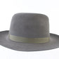 Dobbs Fifth Avenue Mens Connery Fedora Saber Grey 7 56cm