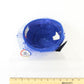 Mr John Boutique Hat Royal Blue Wool Felt W/ Netting Black Feather 6 3/4 54cm