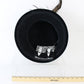 Whittall & Shon Ladies Boutique Black Felt Hat W/ Feathers 7 1/4 58cm