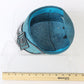 Sonni San Fransisco Ladies Boutique Hat W/ Feather Rhinestone Blue 7 56cm