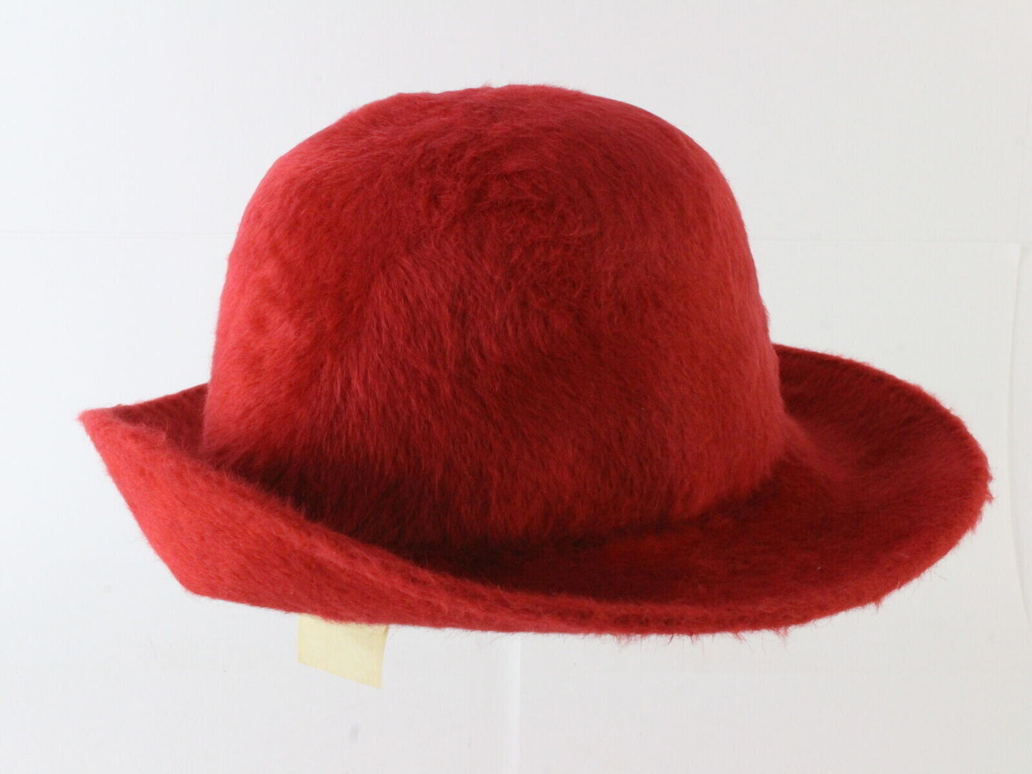 Patricia Underwood Vintage Ladies Hat Boutique Red Felt 7 1/8 57cm