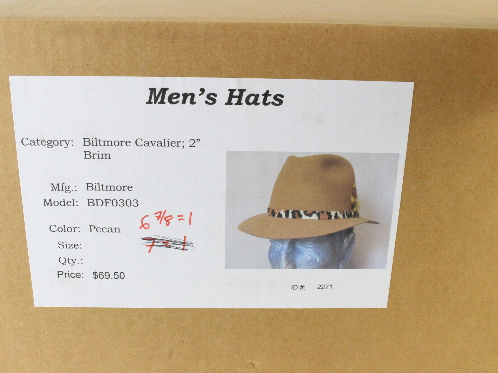 vintage hat, fedora, homburg, biltmore