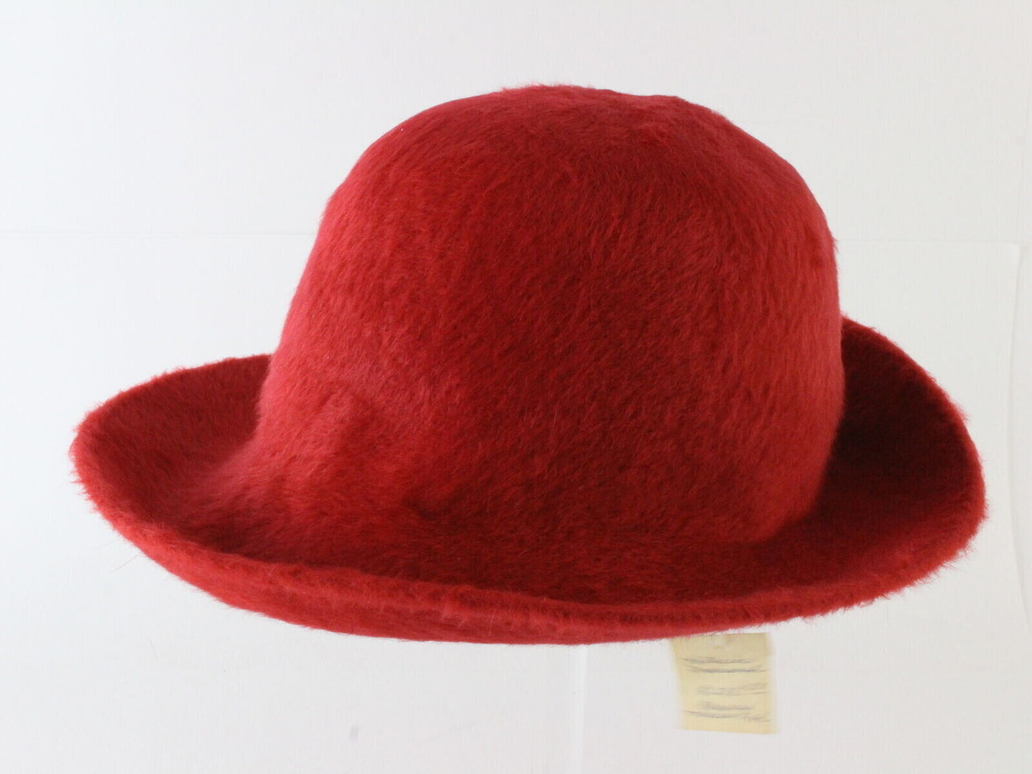 Patricia Underwood Vintage Ladies Hat Boutique Red Felt 7 1/8 57cm