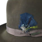 Stetson Mens Chocolate Brown Felt Fedora W/ Feather MULTIPLE SIZE OPTIONS