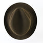 Stetson Mens Chocolate Brown Felt Fedora W/ Feather MULTIPLE SIZE OPTIONS