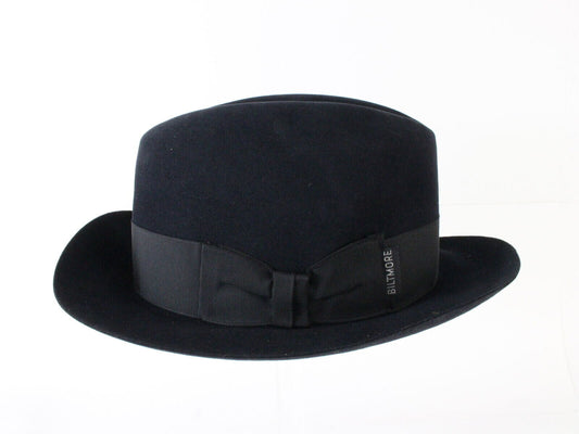 vintage hat, fedora, homburg, biltmore