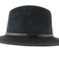 Bailey Mens Waterproof Crushable Wool Fur Felt Hat BLACK MULTIPLE SIZE OPTIONS