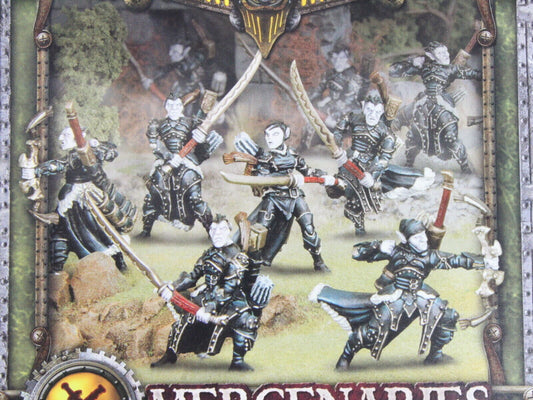 Warmachine Mercenaries Cylena Raefyll & Nyss Hunters Character Unit PIP41109