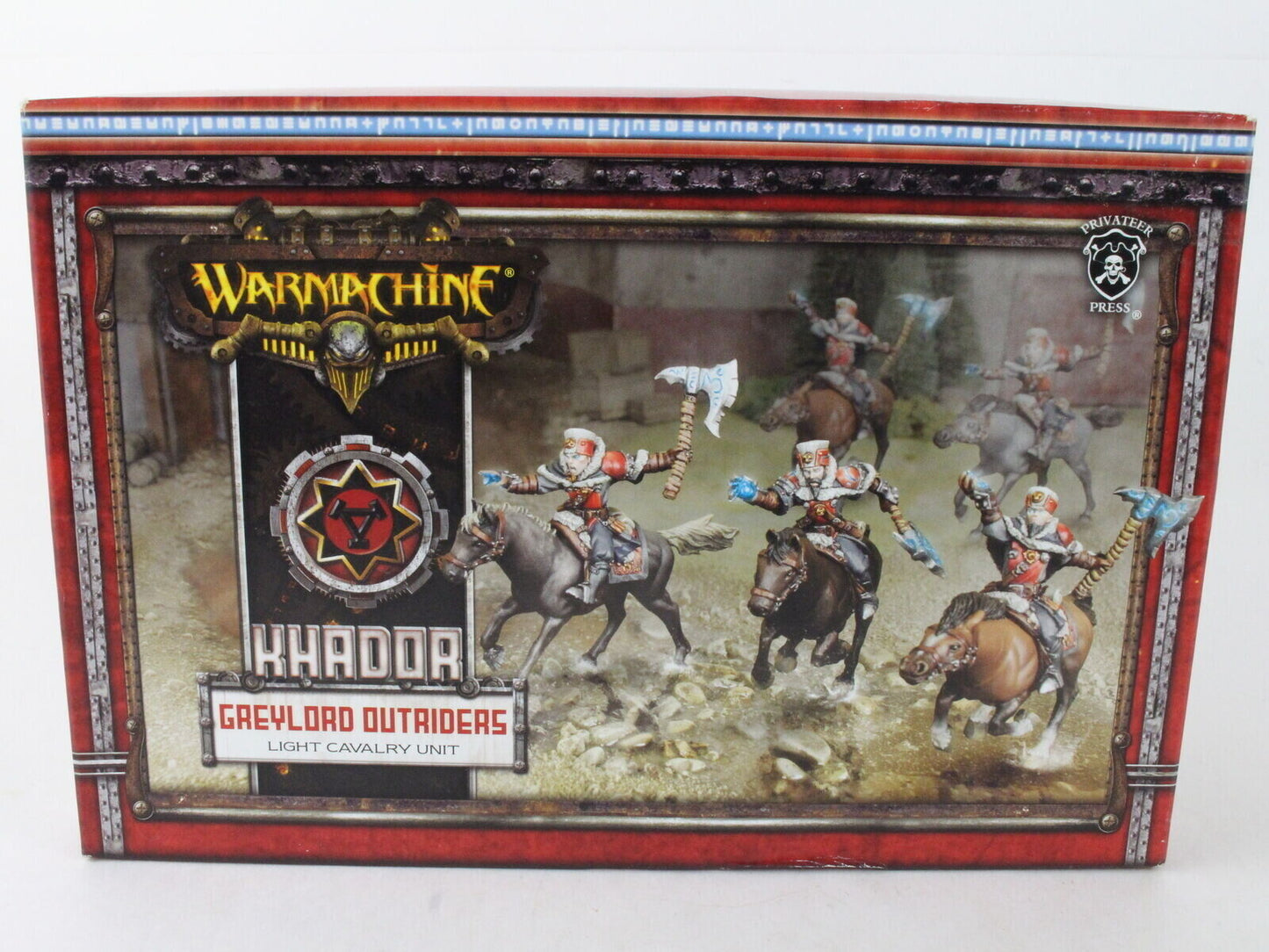 Warmachine Khador Greylord Outriders Light Cavalry Unit PIP33076 Privateer Press