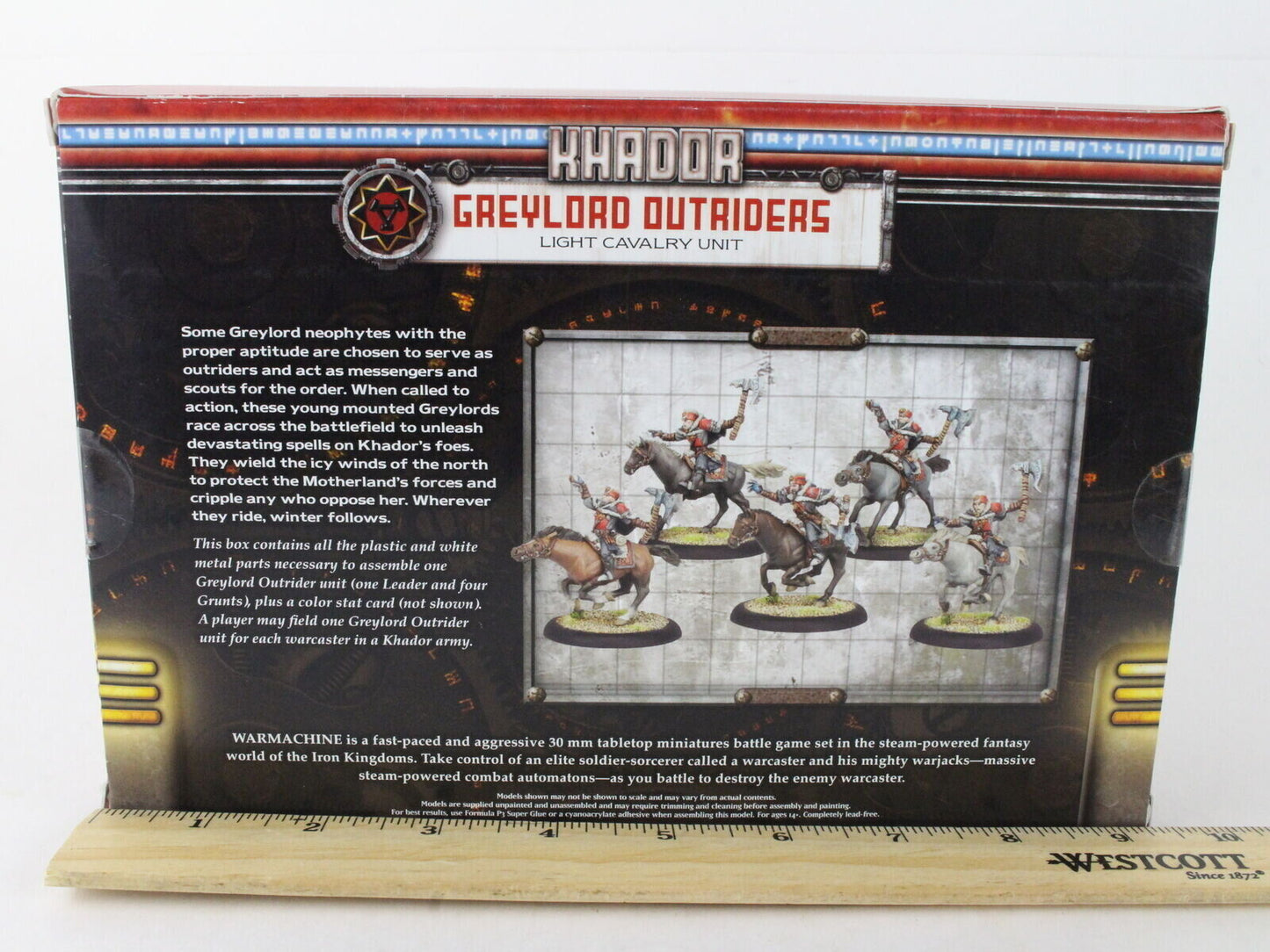 Warmachine Khador Greylord Outriders Light Cavalry Unit PIP33076 Privateer Press