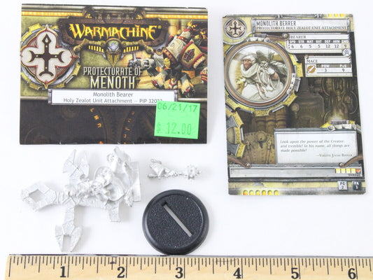 Warmachine Protectorate Of Menoth Monolith Bearer Holy Zealot Unit PIP32023