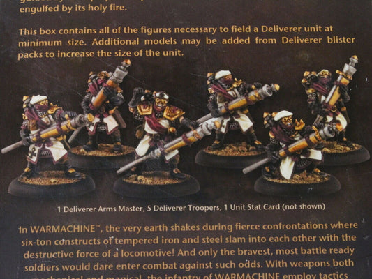 Warmachine Protectorate Of Menoth Deliverers PIP32019 Privateer Press