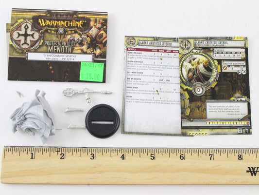 Warmachine Protectorate Of Menoth Grand Scrutator Severius Warcaster PIP32114