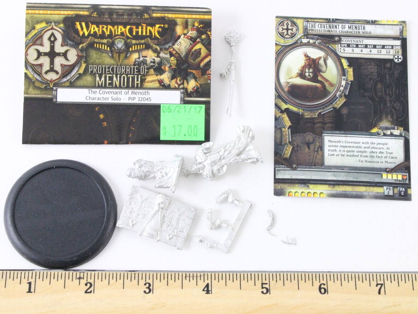 Warmachine Protectorate Of Menoth The Covenant Of Menoth Character PIP32045