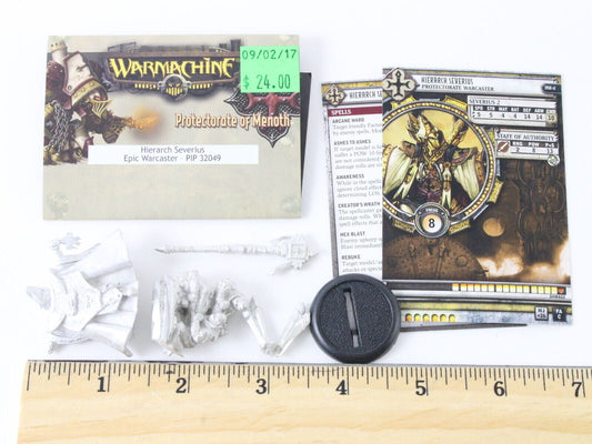 Warmachine Protectorate Of Menoth Hierarch Severius Epic Warcaster PIP32049