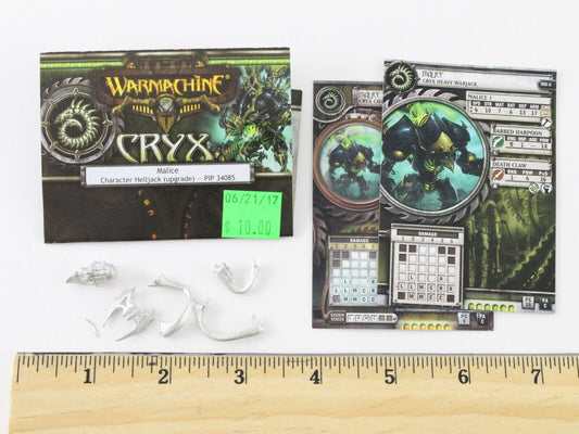 Warmachine Cryx Malice Character Helljack Upgrade PIP34085 Privateer Press