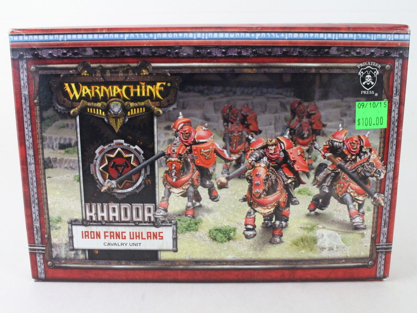 Warmachines Khador Iron Fang Uhlans Cavalry Unit PIP33111 Privateer Press